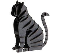 Fridolin Modèle en papier 3D Chat noir