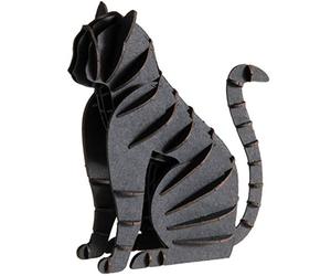 Fridolin 11635 Modèle en papier 3D - Chat noir