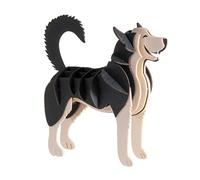 Maquette 3D en papier Husky sibérien