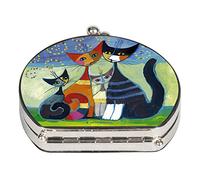 Fridolin 12341 Momenti di Felicita Miroir de Poche Métal Multicolore 7 x 7,5 x 2.5 cm