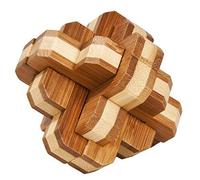 Fridolin - 17159 - Puzzle 3d En Bambou - Noeud Rond
