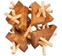 Casse-tête en bois Bamboo : Triangle