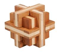 Fridolin - 17457 - Puzzle en bambou - Double Crois