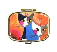 Fridolin 18278 Rosina Wachtmeister Congratulation Boîte à Pilules Métal Multicolore 5,1 x 3,6 x 1,8 cm