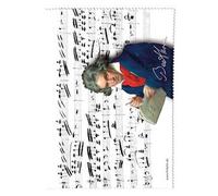 Fridolin 18858 Beethoven Chiffon de Nettoyage pour Lunettes Mousseline Multicolore 18 x 12,5 x 1 cm