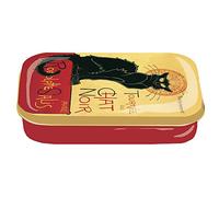 Fridolin 19431 Chat Noir Mini Boîte Métal Multicolore 10 x 6,2 x 2 cm