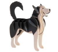 Maquette 3D en papier Husky sibérien