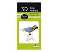 Maquette 3D en papier Perroquet