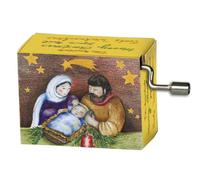 Fridolin - 58311 - Boîte à Musique - Joyeux Noël - Crèche - Douce Nuit - Sainte Nuit