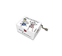 Fridolin - 58343 - Boîte à Musique - Chat et Fille - Bon Anniversaire