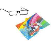 Fridolin Chiffon de nettoyage pour lunettes - Motif : Rosina Wachtmeister, Under the Rainbow - Microfibre, Composition : 80 % polyester, 20 % polyamide - Dimensions : 18 x 12,5 cm