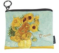 Fridolin Mini Porte-Monnaie avec Fermeture Éclair Van Gogh Tournesols, 12 cm, Multicolore