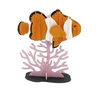 Fridolin Modèle de papier 3D - Poisson clown