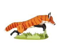 Fridolin Modèle de papier 3D Renard