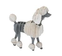 Maquette 3D en papier Caniche