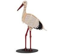 Fridolin Modèle en papier 3D cigogne