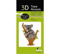 Fridolin Modèle 3D en papier, koala
