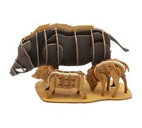 Fridolin Papier 3D Sanglier