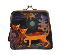 Fridolin Porte-Monnaie à Fermoir Clic Clac Wachtmeister Wonderland, 10 cm, Multicolore