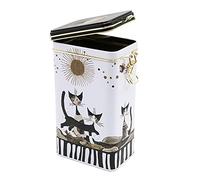 Fridolin Rosina Wachtmeister Boîte de conservation/boîte à café en métal avec couvercle Motif chats, sépia