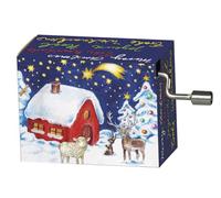 Fridolin We Wish You a Merry Christmas Mini boîte à musique avec manivelle