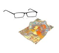 FridolinEdition Chiffon de nettoyage pour lunettes Motif Art Nouveau Zodiak Microfibre Composition : 80 % polyester, 20 % polyamide Dimensions : 18 x 12,5 cm