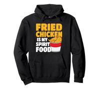 Fried Chicken is My Spirit Food Amoureux des Ailes de Poulet Sweat à Capuche