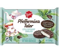 Friedel Thaler à la menthe Fondant chocolaté au goût de menthe 250g