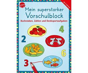 Friederike Barn Mein superstarker Vorschulblock. Buchstaben, Zahlen und (Poche)