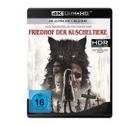 FRIEDHOF DER KUSCHELTIERE -JASON CLARKE,JOHN LITHGOW 2 ULTRA HD BLU-RAY NEUF