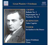 Friedman, Ignaz: Complete Recordings, Vol. 5: English Columbia Recordings (1933-1936)
