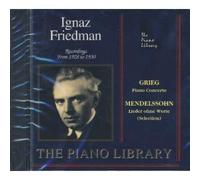 Friedman - Klavierkonzert/Lieder Ohne Wor [Import]