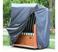 Friedola Wehncke Housse bâche de Protection pour Fauteuil-Cabine Noir 130 x 150 x 134 cm