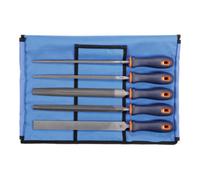 Friedr. Dick DICK Jeu de limes 5 pièces avec manche 2K en métal, coupe 2, longueur sans queue : 250 mm Quantité:1