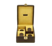 Friedrich 23. Boite 4 montres. , Carbone. Jaune - Uni -