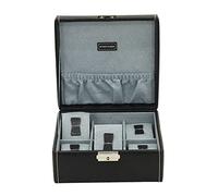 Friedrich 23. Boite 6 montres, Synthétique. Noir - Uni -