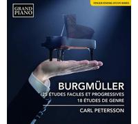 Friedrich Burgm Burgmüller: 25 Études Faciles Et Progressives/18 Études De (CD)