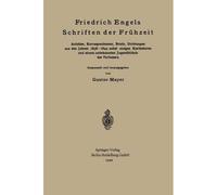 Friedrich Engels Schriften Der Frühzeit