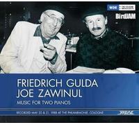 Friedrich Gulda Music for Two Pianos: Recorded May 20 & 21, 1988 at the Phi (CD)