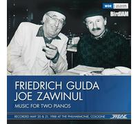 Friedrich Gulda Music for Two Pianos: Recorded May 20 & 21, 1988 at the Phi (CD)