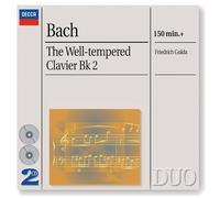 Friedrich Gulda (Pianoforte) - Bach : The well-tempered Clavier 2