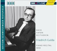 Friedrich Gulda : Recital de piano 1959