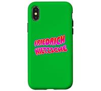 Friedrich Nietzsche Coque pour iPhone X/XS