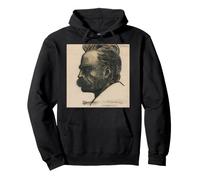 Friedrich Nietzsche ECCE Homo Philosophe Penseur Philosophie Penseur Sweat à Capuche