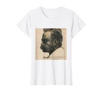 Friedrich Nietzsche ECCE Homo Philosophe Penseur Philosophie Penseur T-Shirt Graphique avec Valeur