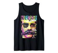 Friedrich Nietzsche Nietzscheanisme Funny Pop Art Philosophie Débardeur