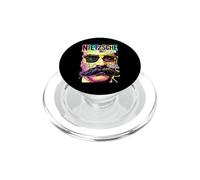Friedrich Nietzsche Nietzscheanisme Funny Pop Art Philosophie PopSockets PopGrip pour MagSafe