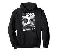 Friedrich Nietzsche Nietzscheanisme Funny Pop Art Philosophie Sweat à Capuche