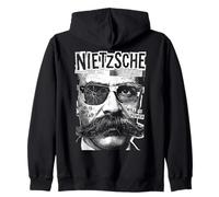 Friedrich Nietzsche Nietzscheanisme Funny Pop Art Philosophie Sweat à Capuche