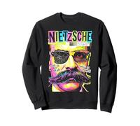 Friedrich Nietzsche Nietzscheanisme Funny Pop Art Philosophie Sweatshirt